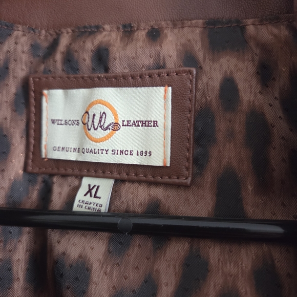 Wilsons Leather Brown Jacket - Picture 4 of 4